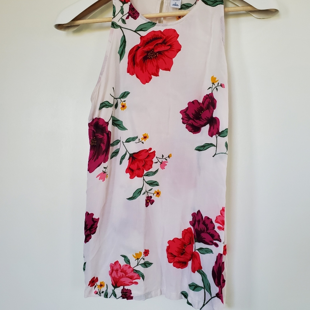 Floral Old Navy Tank Top